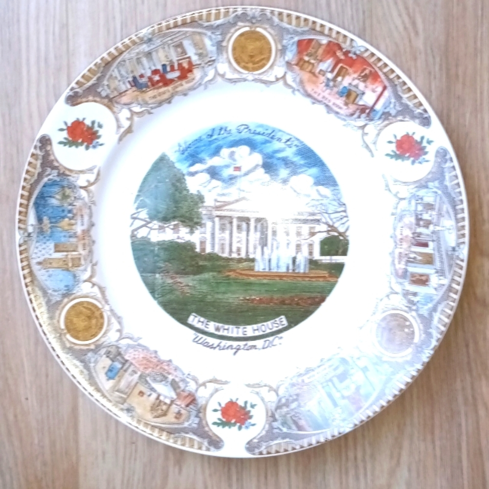 SALE The White House Washington, DC decorative plate